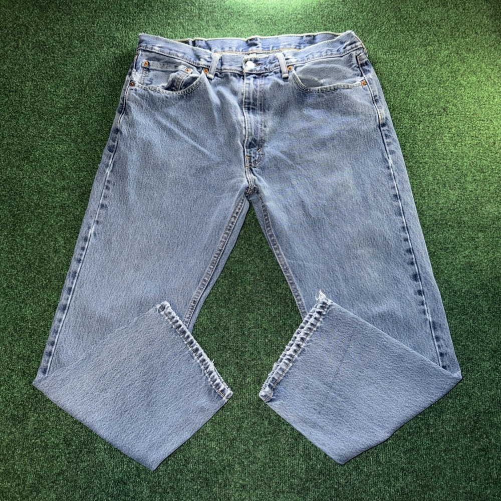 Levi's 505 Jeans Mens Size 38x29 Straight Leg Blue Jeans